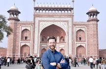 Same Day Private Tour: Taj Mahal, Agra Fort & Mathura Vrindavan