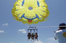 Cancun Seaside Parasailing and Jet Sky Combo