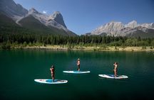 Cycling and Stand Up Paddle Board in Canmore, Canada
