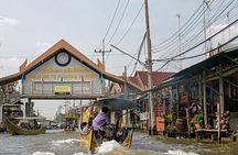 Private Damnoen Saduak Floating Market, Erawan Falls & Ayutthaya