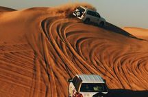 6-Hour Dubai Desert Dinner Safari with Dune Bashing & Camel Ride"