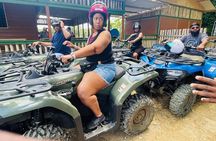 ATV Tour, Limestone Bamboo Rafting and Transportation