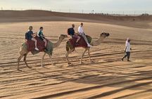 Dubai Sunset Camel Ride with Desert Safari