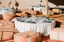 Agafay Desert Camel Ride With Dinner And Sunset Spectacle