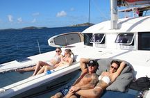 Full Day Private Charter on Luxury Catamaran Sailing.