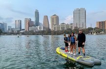 Downtown Austin Giant Paddleboard Sunset Tour with Bats
