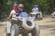 Zipline adventure with ATV's & sacred cenote. Snack included!