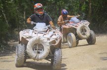 Zipline adventure with ATV's & sacred cenote. Snack included!