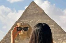 Giza pyramids+Sphinx+The Egyptian Museum
