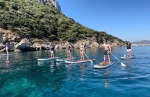 SUP Tour Experience Sunrise or Sunset breakfast or aperitif Olbia