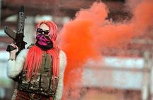 Paintball Entertainment And Walk Along Baku (Nizami Street)