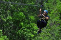 Top Ziplines in Mexico with Cenote, Bungee, snack & transport
