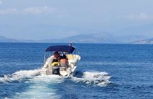  Private speedboat trip ,east coast of Corfu 