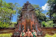 Sacred Places of Bali. Purification Ceremony in Indonesia 