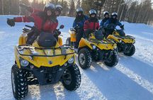 ATV and Ice Fishing Experience in Rovaniemi