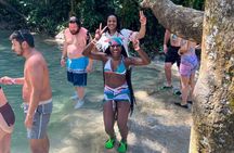 Dunns River Falls, Rafting, Zipline & Horseback from Montego Bay