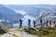Preikestolen Hidden Trail Hike + Lunch and Canoe Trip