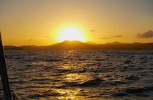 Sunset on the Water + Night Snorkeling with Guide in St. Thomas