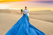 Flying Dress Photoshoot Dubai Solo, Couple and Group 3Hours