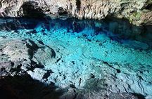 Kuza Cave Tour, Starfish Beach, The Rock Restaurant, Salaam Cave