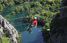 River Rafting, Ziplineing & Quad Safari with Transfer from Belek