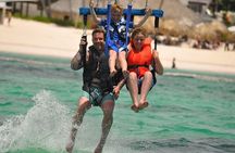 From Punta Cana: Amazing Activity Parasailing Hotel pickup