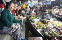 PRIVATE Floating Market + DRAGON Temple + DO like a Local