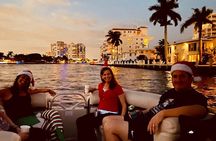Fort Lauderdale Private Guided Sunset Cruise 2.5-Hour Boat Tour