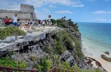 Tulum and Cenotes Tour Casa Tortuga plus Mother Nature Sculpture