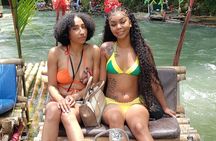 Great River Bamboo Rafting & Limestone Massage from Montego Bay 