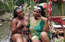 Great River Bamboo Rafting & Limestone Massage from Montego Bay 