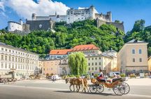 Salzburg Private Day Tour from Prague with transfers and guide