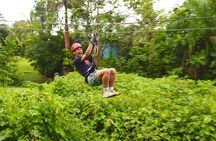 El Yunque Ziplining in Puerto Rico