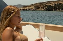 Private 5-Hour Cruise on Ultra Luxury Brand-New Yacht in Mykonos (Nevma)