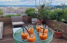 Elegant 5-Course Rooftop Dinner with Panoramic Views of Lyon