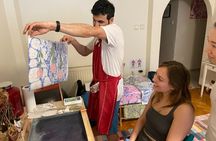 Paint on Water - Authentic Turkish Art Experience at Local Home