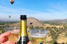 Teotihuacan Sunrise Balloon Ride with Breakfast,Pyramids & Mezcal