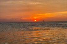 Sunset Tiki Bar Cruise in Caye Caulker, Belize