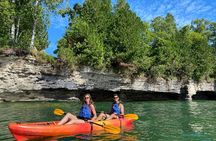 Whitefish Dunes State Park & Cave Point Kayak Tour