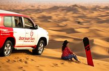 Premium Morning Red Dunes with Quad Bike