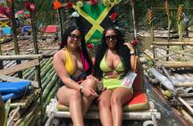 Bamboo Rafting & Horseback -dunns river Transportation Included
