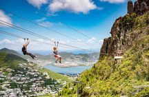 St Maarten Full Combo: Flying Dutchman, Zip Line & Schooner Ride