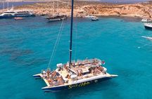 Comino Blue Lagoon Prime Catamaran Tour with All Inclusive