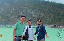 Jakarta Ciwidey White Crater and Patengan Lake from Jakarta