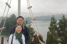 Jakarta Ciwidey White Crater and Patengan Lake from Jakarta