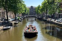 Amsterdam Luxury Boutique Boat tour with Unlimited Beer and Wine 
