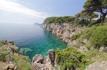 Blue and green cave on Koločep