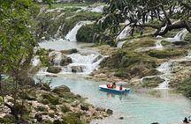 East of Salalah, Mountain Safari, Camels, Waterfall, White beach