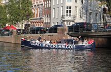 Beautiful (Open Boat) Canal Cruise in Amsterdam Open Bar included
