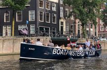 Beautiful (Open Boat) Canal Cruise in Amsterdam Open Bar included